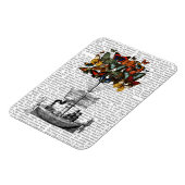 Schmetterlingsmarine Magnet (Linke Seite)