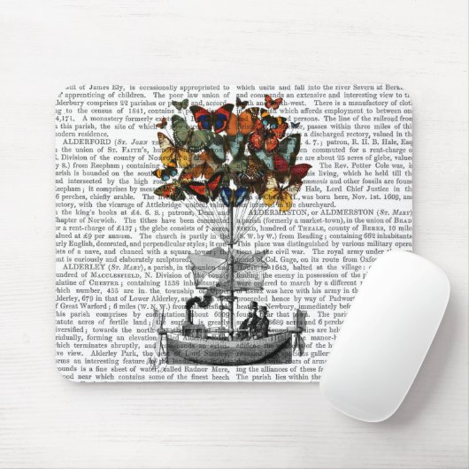 Schmetterlingsmarine Mousepad (Mit Mouse)