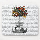 Schmetterlingsmarine Mousepad (Vorne)