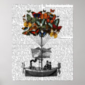 Schmetterlingsmarine Poster (Vorne)