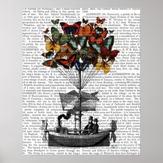 Schmetterlingsmarine Poster (Vorne)