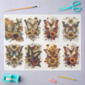 Schmetterlingsmarken Seidenpapier (Basteln)