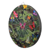 Schmetterlingsmarouflage Dartscheibe (Vorderseite rechts)