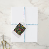 Schmetterlingsmarouflage Geschenkanhänger (Mit Garn)