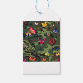 Schmetterlingsmarouflage Geschenkanhänger (Vorderseite)