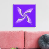 Schmetterlingsmäuschung Leinwanddruck (Insitu (Wohnzimmer))
