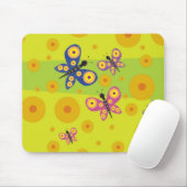 SchmetterlingsMausunterlage Mousepad (Mit Mouse)