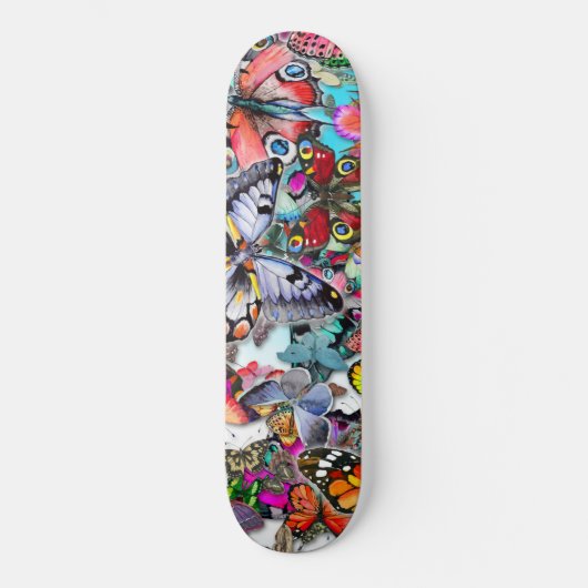 Schmetterlingsmontage-Skateboard Skateboard (Vorderseite)