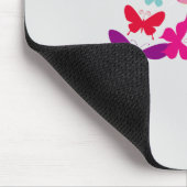 Schmetterlingsmopfpolster Mousepad (Ecke)