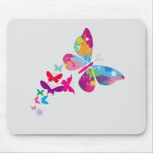 Schmetterlingsmopfpolster Mousepad (Vorne)
