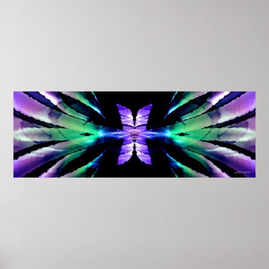 Schmetterlingsmosse Poster (Vorne)