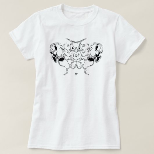 Schmetterlingsmotte T-Shirt (Design vorne)