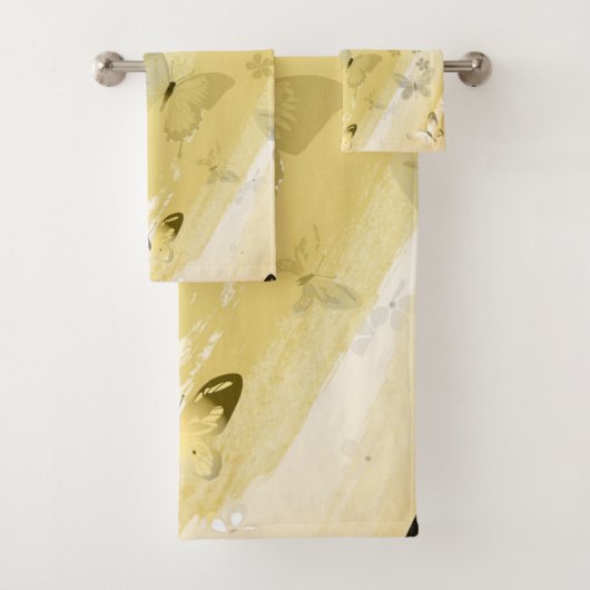 Schmetterlingsmuster 10 badhandtuch set (Insitu)