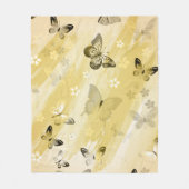 Schmetterlingsmuster 10 fleecedecke (Vorderseite)