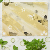 Schmetterlingsmuster 10 geschirrtuch (Gefaltet)