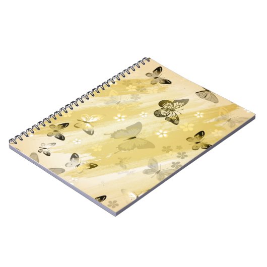 Schmetterlingsmuster 10 notizblock (Linke Seite)