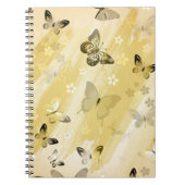 Schmetterlingsmuster 10 notizblock (Vorderseite)