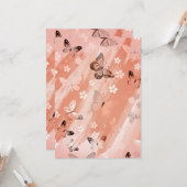 Schmetterlingsmuster 11 karte (Vorderseite/Rückseite Beispiel)