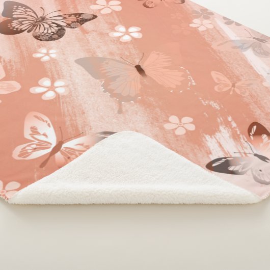 Schmetterlingsmuster 11 sherpadecke (3/4)