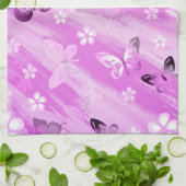 Schmetterlingsmuster 12 geschirrtuch (Gefaltet)