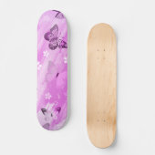 Schmetterlingsmuster 12 skateboard (Vorderseite)
