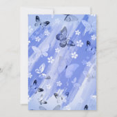 Schmetterlingsmuster 13 dankeskarte (Vorderseite)