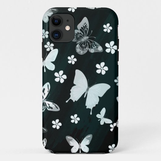 Schmetterlingsmuster 14 Case-Mate iPhone hülle (Rückseite)