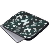 Schmetterlingsmuster 14 laptopschutzhülle (Vorne Knopf)