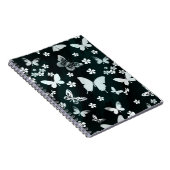 Schmetterlingsmuster 14 notizblock (Rechte Seite)