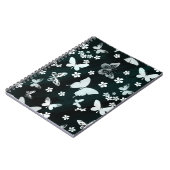 Schmetterlingsmuster 14 notizblock (Linke Seite)