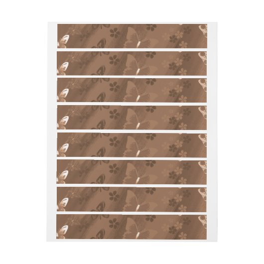 Schmetterlingsmuster 15 (Bogen)