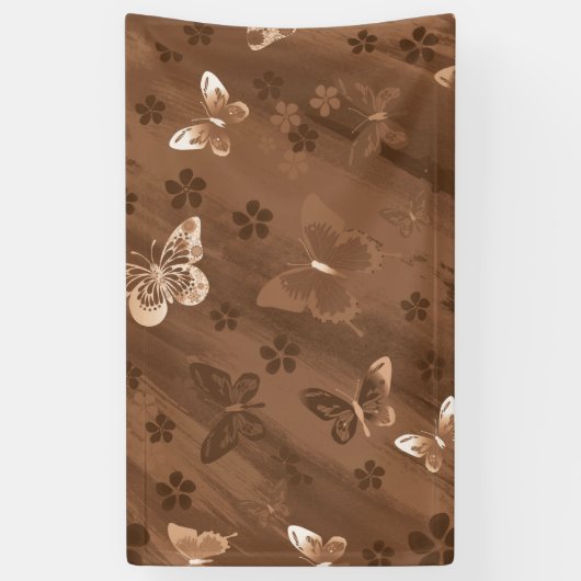 Schmetterlingsmuster 15 banner (Vertikal)