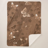 Schmetterlingsmuster 15 sherpadecke (Vorderseite)