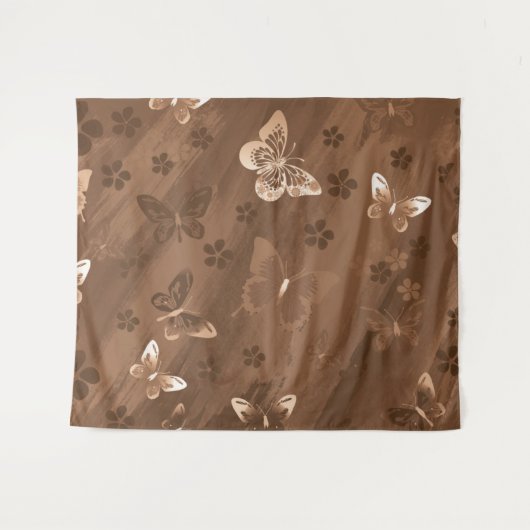 Schmetterlingsmuster 15 wandteppich (Vorderseite (Horizontal))