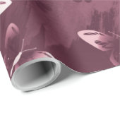 Schmetterlingsmuster 16 geschenkpapier (Rolleneckpunkt)
