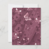 Schmetterlingsmuster 16 mitteilungskarte (Vorderseite)