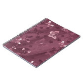 Schmetterlingsmuster 16 notizblock (Linke Seite)