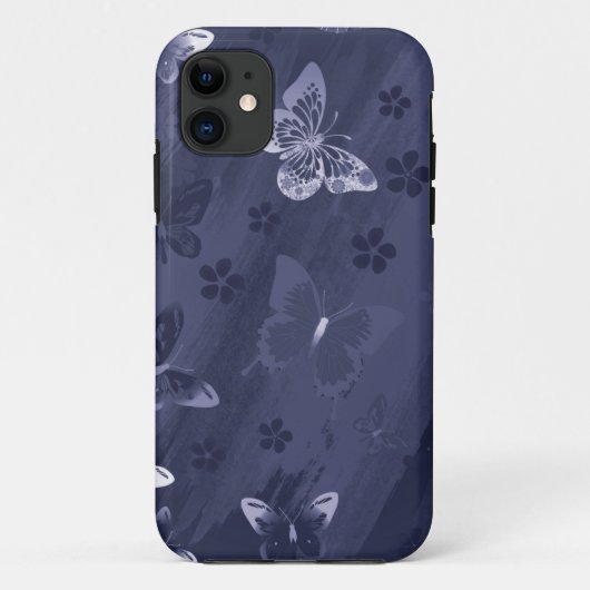 Schmetterlingsmuster 17 Case-Mate iPhone hülle (Rückseite)