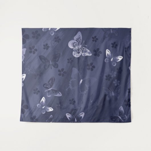 Schmetterlingsmuster 17 wandteppich (Vorderseite (Horizontal))