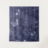 Schmetterlingsmuster 17 wandteppich (Vorderseite)