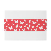 Schmetterlingsmuster 2 einladungsbanderole (Rückseitenbeispiel)