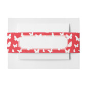 Schmetterlingsmuster 2 einladungsbanderole (Vorderseite Beispiel)