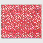 Schmetterlingsmuster 2 geschenkpapier (Flach)