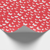 Schmetterlingsmuster 2 geschenkpapier (Ecke)