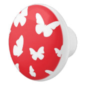 Schmetterlingsmuster 2 keramikknauf (Rechts)