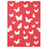 Schmetterlingsmuster 2 klemmbrett (Rückseite)