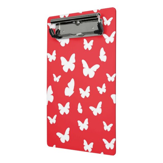 Schmetterlingsmuster 2 mini klemmbrett (Gewinkelt2)