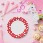 Schmetterlingsmuster 2 pappteller (Party)