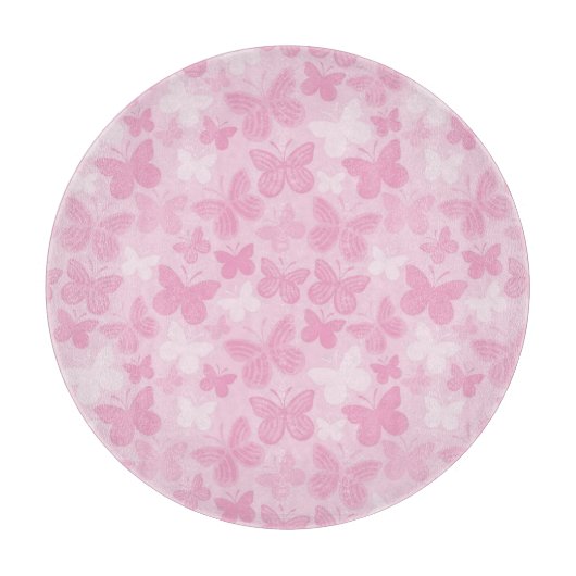 Schmetterlingsmuster 2 schneidebrett (Vorderseite)