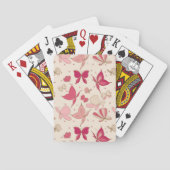 Schmetterlingsmuster 2 spielkarten (Rückseite)
